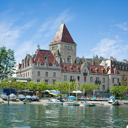 Chateau D'Ouchy Lausana Exterior foto