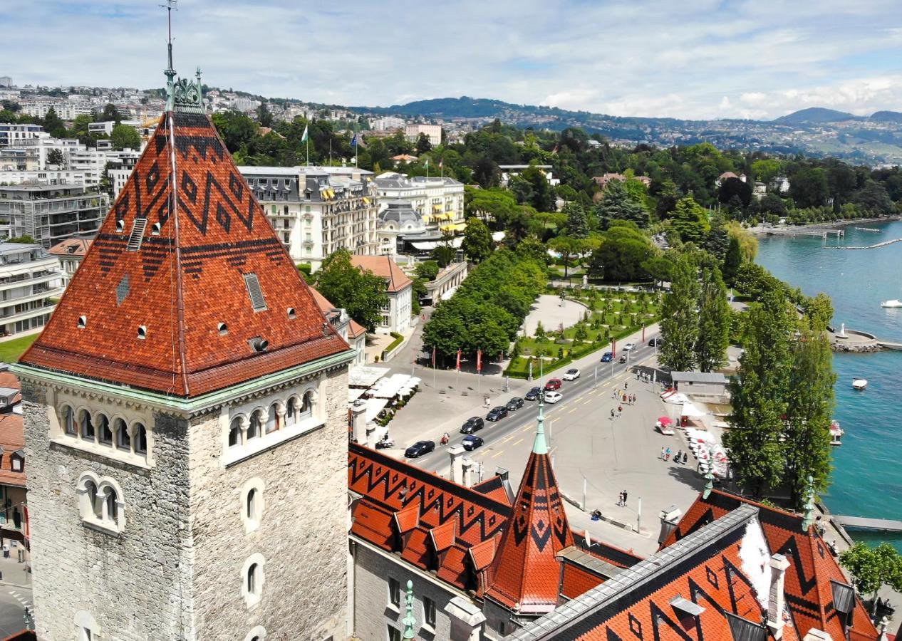 Chateau D'Ouchy Lausana Exterior foto