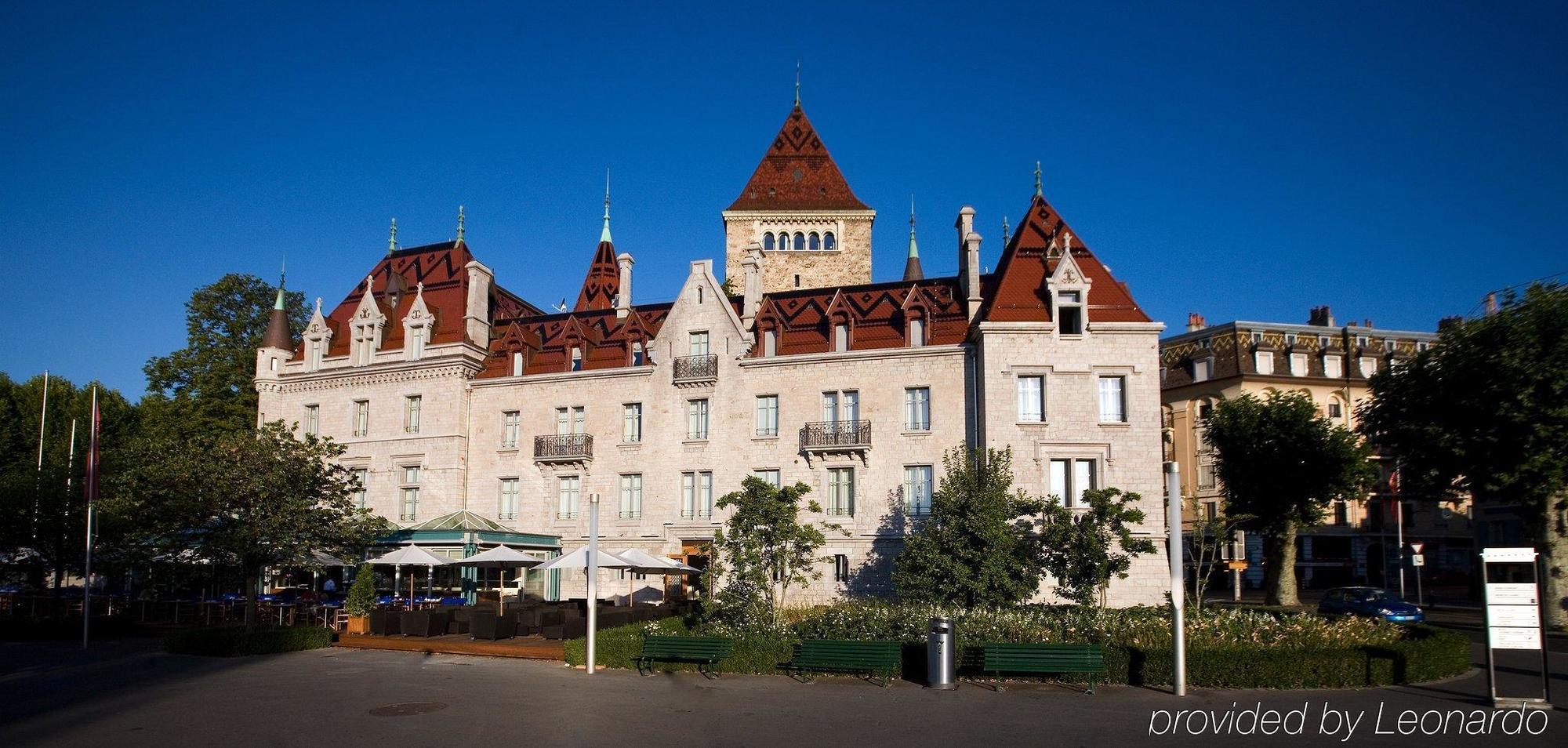 Chateau D'Ouchy Lausana Exterior foto